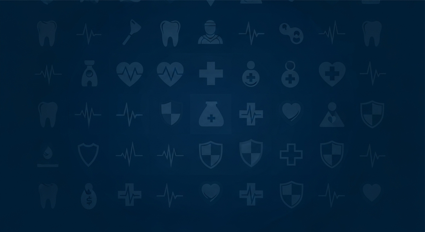 Padrão de ícones de saúde e seguros